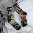 thumbnail image 5 of Picia bass water fishing Print Athletic Socks for Men & Women – Cushioned Moisture-Wicking Crew Socks for Sports, Running, and Training, Soft & Breathable Size 5-11, 5 of 6
