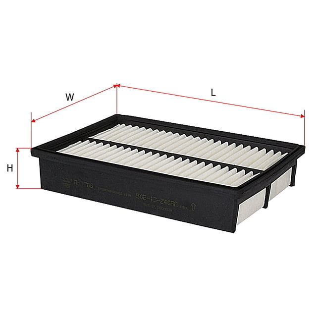 Filtro de Aire Motor SAKURA 3 2004 A 2013 L4 2.3L Rectangular