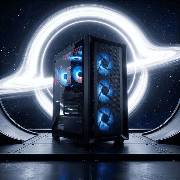 Prebuilt Gaming PC Desktop Computer – i5-10600KF 4.8GHz, GTX 980, 16GB RAM, 512GB SSD   1TB HDD, WiFi 6 BT 5.4, Win11, 6 ARGB Fan, RGB Keyboard Mouse