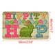 thumbnail image 3 of Fiudx Ofertas del día Felpudo de Pascua con diseño de huevos de Pascua, conejo, para entrada, porche, alfombra antideslizante para piso inferior, interior y exterior, para el hogar, patio, decoración, 3 of 7