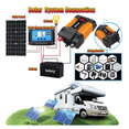 thumbnail image 2 of Inversor De Corriente Bloosom  12v A 110v Con Encendedor Para Coche Negro con Amarillo, 2 of 5