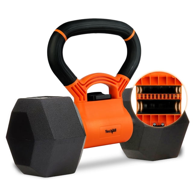 Mango convertidor de mancuernas a kettlebell Yes4All