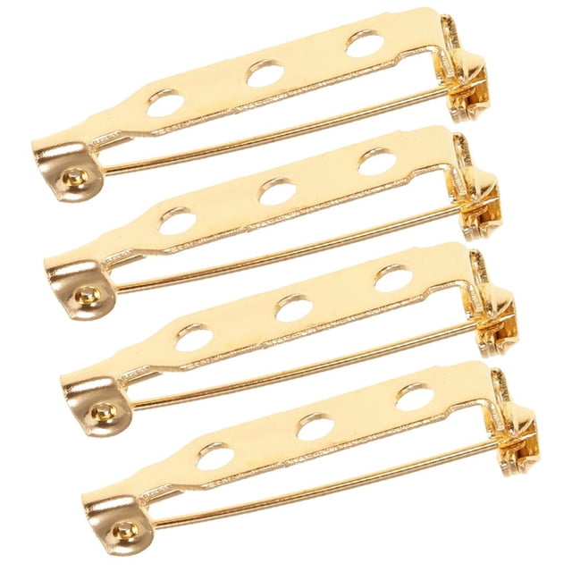 100/50/30 piezas bricolaje pinza de pelo broche broche trasero de seguridad 15 Sunnimix Broche pin broche trasero