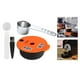 thumbnail image 3 of Cápsulas de café expreso de acero inoxidable con juego de s de cepillo Cápsulas de café recargables para de café TAS1003 / 01 TAS1403 / Naranja 180ML Sunnimix Vaina de cápsulas reutilizables, 3 of 8