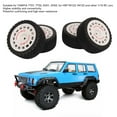 thumbnail image 4 of RC Car Tire, 4 PCS RC CAR TIRE ROUILES ROUILES HAUTS UTILISATION STRONGEMENTS 1/10 RC sur les pneus de route pour Tamiya, 4 of 7