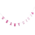 thumbnail image 1 of Ropa de chupete para bebé niña o niño, pancarta de fieltro, guirnalda para baby shower, letrero para fiesta, proveedor Rosado, 1 of 9