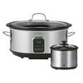thumbnail image 1 of Kenmore Mijoteuse Programmable de 7 QT (6,6 L) et Trempette, Noir Argent, 1 of 10