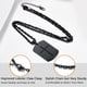 thumbnail image 5 of PROSTEEL Collar con forma de cruz con etiqueta de perro para hombres y niños, cadena con colgante negro de acero inoxidable, versículo de la Biblia inspirador, joyería religiosa cristiana, regalos, 5 of 8