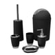 thumbnail image 2 of Conjunto de accesorios de baño de 6 piezas Sunnimix Negro, 2 of 7