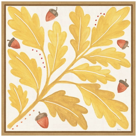 Amanti Art Mod Harvest VII Framed Canvas Wall Art Print