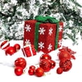 thumbnail image 4 of Adornos De Bolas De Navidad Bolas Colgantes De Plástico Pintadas Decoración De Árbol De Navidad Para Navidad Y Fiestas 100 Uds. Minnieouse HA040078-01, 4 of 6
