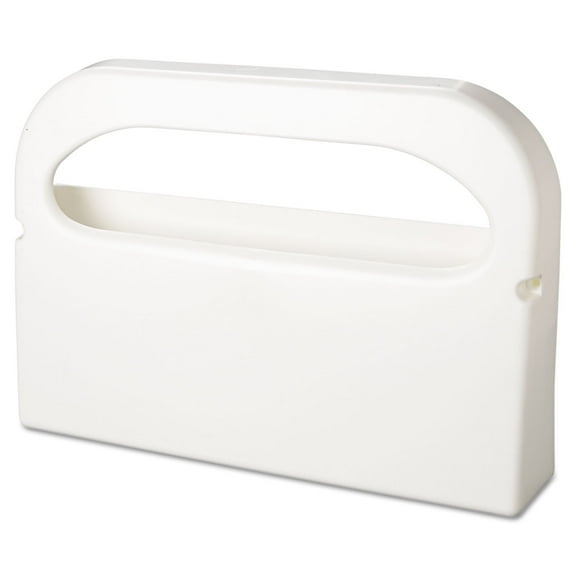 HOSPECO Health Gards Seat Cover Dispenser, 1/2-Fold, White, 16x3.25x11.5, 2/Bx (HG12)