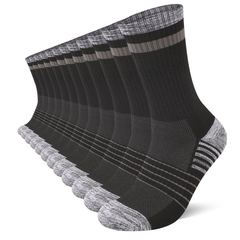 Cooplus Men's Lightweight Crew Socks 12-Pack photo 1