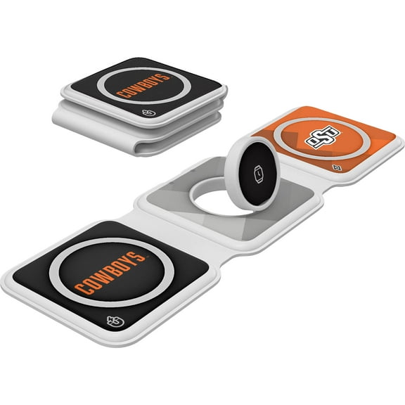 Keyscaper Oklahoma State Cowboys 3-in-1 Foldable Charger