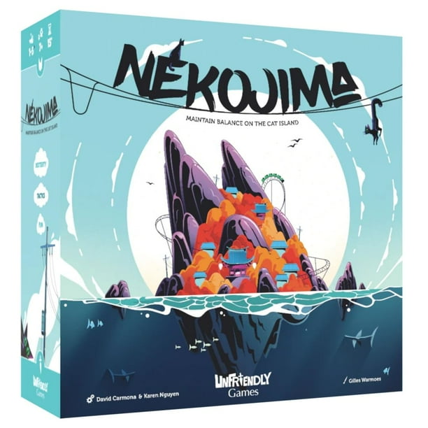 Juego de mesa Hachette Boardgames Nekojima Build Power Grid