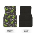 thumbnail image 2 of Naloa Dinosaur Skeleton Car Foot Mat Set of 4 Pieces - Universal Floor Liner Neoprene Full Set Floor Mats for Cars Trucks SUV, 2 of 7