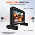 thumbnail image 4 of VEVOR Inflatable Movie Screen, 14 FT Inflatable Projector Screen for Outside with Blower and Carrying Bag, Front/Rear Projection, Oxford Fabric Blow Up Screen, 4 of 9