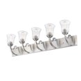 thumbnail image 3 of Z-Lite Halliwell  5 Light Vanity in Brushed Nickel, 3 of 4