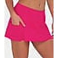 thumbnail image 3 of Sunsets Swimwear Begonia Sandbar Rib Sporty Swim Skirt, 3 of 6