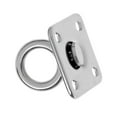 thumbnail image 7 of jiaping 4x316 Stainless Steel Swivel Square Pad Eye Plate Boat Rigging Hardware 6mm 4 Pcs, 7 of 7