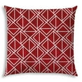 thumbnail image 1 of Joita TRIOMINO Jumbo Housse de Coussin à Fermeture Éclair Intérieur / Extérieur - Tissu Polyester Rouge, 1 of 5
