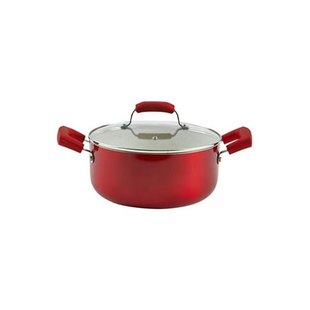 

IMU-25074 4.9 qt. Dutch Oven with Glass Lid Ruby Red