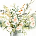 thumbnail image 2 of Borges, Victoria 26x26 White Modern Wood Framed Museum Art Print Titled - Foraged Flowers I, 2 of 4