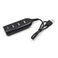 thumbnail image 5 of Bluelans Portable Mini USB 2.0 Adaptador divisor de concentrador de 4 puertos para computadora portátil Macbook, 5 of 5