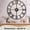 Black-30 Inch, variant on 24 Inch Black Metal Roman Numeral Decorative Wall Clock