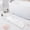 White Soft Brush Stroke, variant on Haosy Abstract Colorful Small Flowers Bathroom Rugs Non Slip Absorbent Soft Plush Quick Dry Bath Mat, 39"x20"