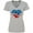 AC-Heather Grey, variant on Inktastic USA Cowboy Boots Patriotic Women's V-Neck T-Shirt