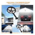 thumbnail image 3 of Lámparas Solar Exterior Jardín Led Suburbano Reflector 2pack Xtellar negro, 3 of 3
