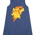 thumbnail image 3 of Pokémon - Pikachu Thunderbolt - Youth Girls A-line Dress, 3 of 5