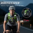 thumbnail image 6 of TOPCHANCES Lightweight Hydration Backpack, Running Backpack with 2L Water Bladder, Breathable Reflective Water Daypack for Hiking Running Cycling (Green), 6 of 9