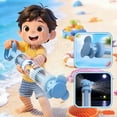 thumbnail image 4 of 2026 Creative Firework Water Play Toy, Large Capacity Pull-out Water Blaster, High Volume Squirt Toy for Summer Outdoor Pool and Beach Purple, 4 of 4