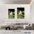thumbnail image 3 of Elephant Stock Therapeutic Bamboo Spa Wall Art - Vertical Multi Panel Canvas - Salon Wall Decor - Wellness Multi Panel - Green And White Decor - 48" x 74", 3 of 4