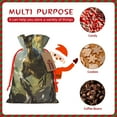 thumbnail image 7 of Fuzoiu Ferocious Dinosaur Print Christmas Gift Bag,Burlap Gift Bag with Drawstring Closure & Hang Tag,Perfect for Holidays, Birthdays, and Special Occasions-Small, 7 of 7