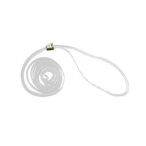 Resco Professional Cordo-Hyde Dog Show Lead, 3/16 by 56", White