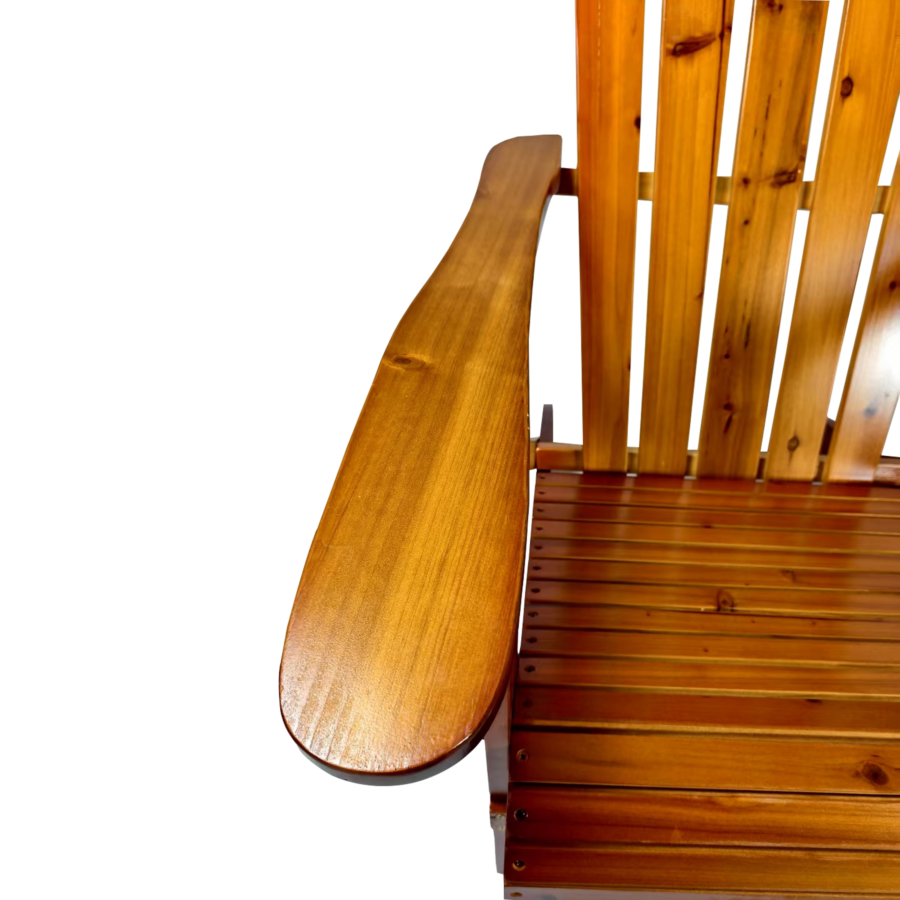 Outdoor or indoor Wood Adirondack chair, foldable, OAK