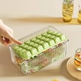 thumbnail image 4 of Kraoden Homemade Ice Maker Double Layer Ice Tray with Ice Shovel, Efficient Ice Molds for Freezer, Perfect for Parties and Everyday Use, Green, 4 of 9
