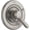 Stainless, variant on Delta Faucet Lahara 17 Series Dual-Function Shower Handle Valve Trim Kit, Chrome T17038 (Valve Not Included)