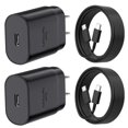 thumbnail image 1 of Cargador TT&C USB C de carga superrápida de 25 W para Samsung, paquete de 2, 1 of 7