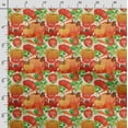 thumbnail image 3 of Soimoi Veggies Print,Cotton Cambric, Quilting Fabric Sold by The Yard 42 Inch Wide, Medium Weight Cotton Fabric, SewingSupplies,Orange, 3 of 5