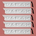 thumbnail image 2 of Renovator's Supply Ornate Cornice White Urethane Cannes Design 5 Pieces Totaling 470" Length, 2 of 2