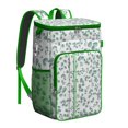 thumbnail image 1 of Rustic Country Wildflower and Bee Artwork Backpack Cooler, Waterproof Botanical Lunch Bag with Bright Colorful Design, Suitable for Camping, Hiking, Office, 1 of 6