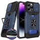 thumbnail image 2 of Funda para iPhone 14 Pro Max 13 12 Pro Max 8 7 Plus Mini SE, protección resistente con cubierta de cámara deslizante y cubierta con Clip para tarjeta Fivean unisex, 2 of 2