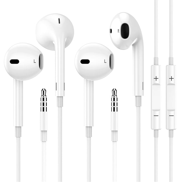 Auriculares SKYCABLE Apple con cable y micrófono de 3,5 mm