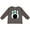 Charcoal Grey, variant on Bowling Team Bowler Boys or Girls Long Sleeve Toddler T-Shirt