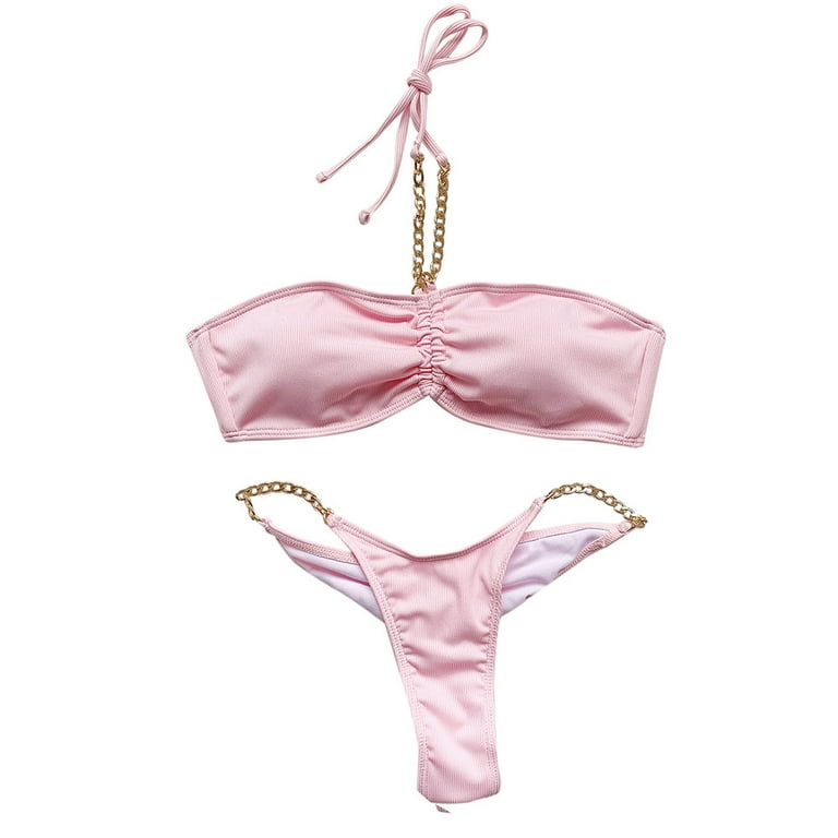 MUXILOVE Neoprene Classic Design Padded Push Up Bikini Set 100% Real Hot Bikini  Swimwear T200708 From Luo04, $17.93