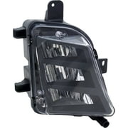 Replacement RV10750005 Fog Light Compatible with 2015-2017 Volkswagen GTI Golf Front, Right Passenger With bulb(s)